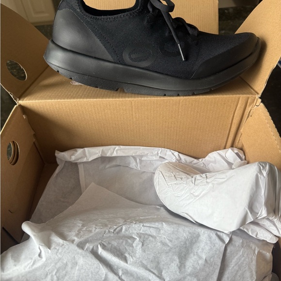 OOFOS OOMG Sport LS Men's Shoes - Black - Picture 5 of 9